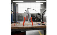 Car Interior Buckle Pliers Non-Slip Textured Clip Removal Pliers Heavy-Duty Panel Clip Plier for Mechanics, Garage