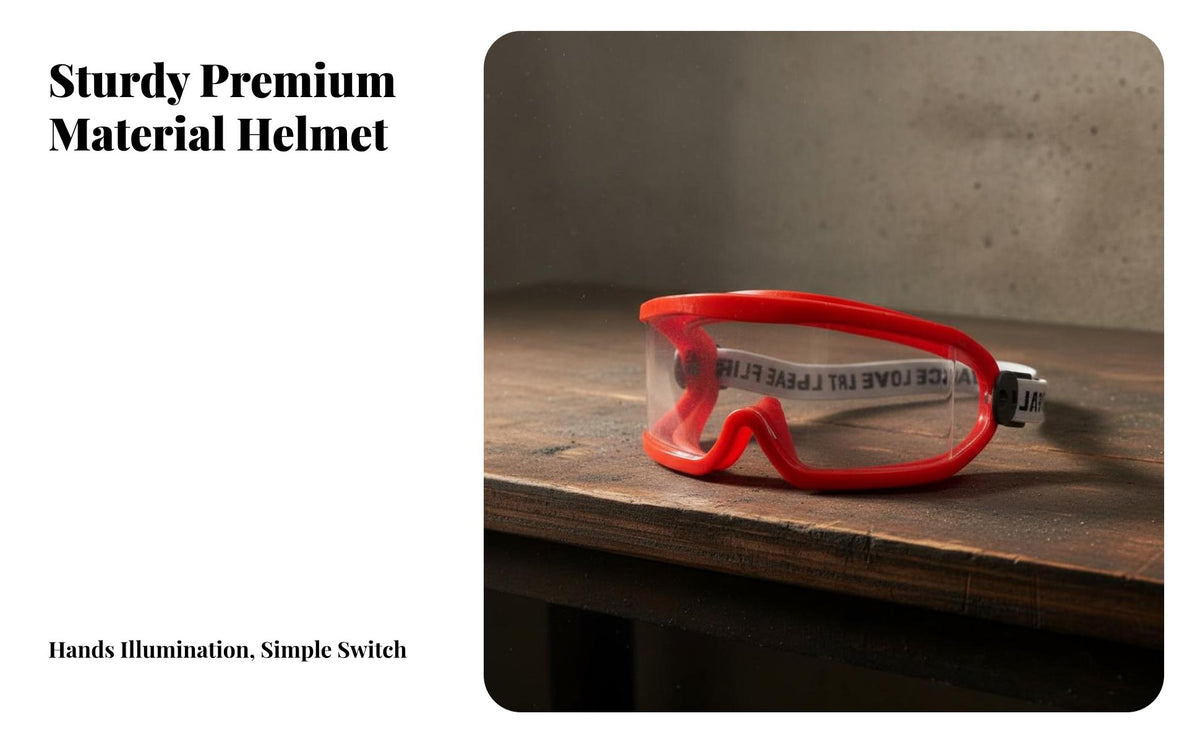 Retardant Firefighter Helmet Shock Resistant Emergency Rescue Helmet Cushi Single D Interior Fire Protection Hard Hat Long-Lasting ABS Shell for Firefighters
