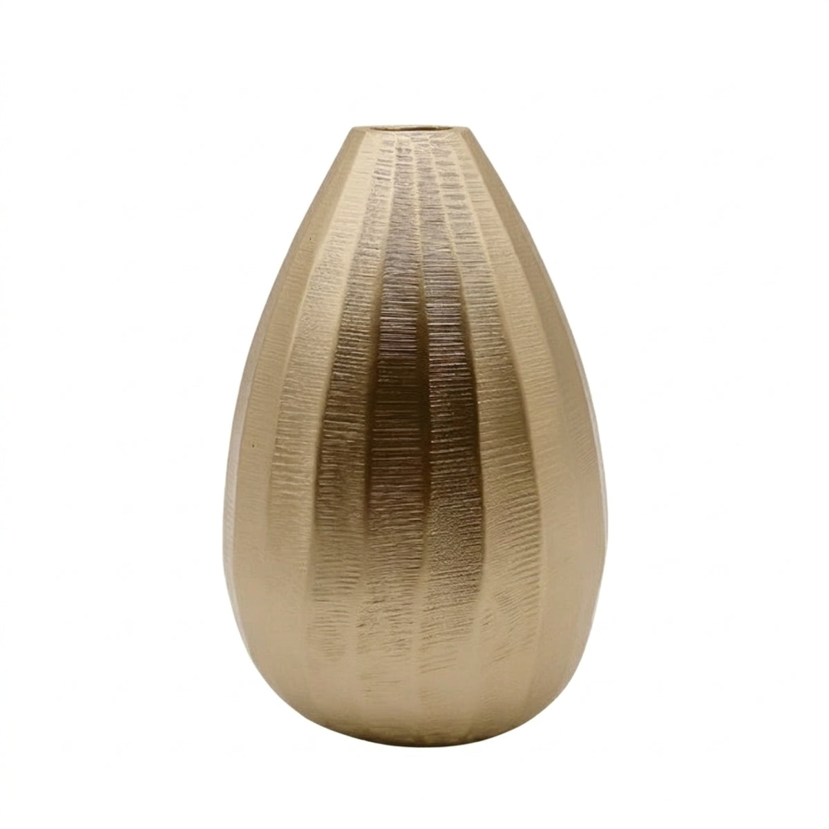 Ribbed Vase Modern Faceted Vase Geometric for Home Decor, Decorators, Homeowners
