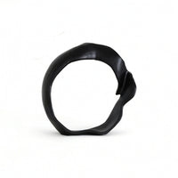 Decorative Loop decor Metal Hollow Sculpture for Bookshelf