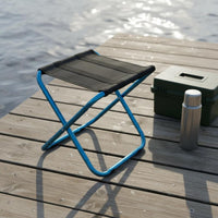 Foldable Portable Folding Stool Space-Saving Ultralight Camping Stool Includes Storage Bag Collapsible Chair Quick Setup for Commuting