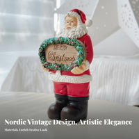 Wooden Letter Block Character Frosty Festival Scene these ornamentse Holiday Decoration for Homeowners