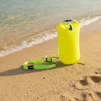 Waterproof Swim Buoy with Storage Compartment Adjustable Swim Buoy with Storage Compartment Portable Safety Buoy Long-Lasting for Swimmers, Open Water Swimming