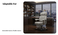 Reclining Function Highspine managerial Chair Padded pad Office Furniture Adjustable Height rotate Seat Ergonomic Design for managerials, Adults, Students, Conference Room, Workstation