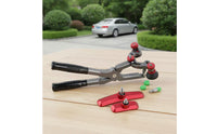 Labor Saving Border Pressing Pliers Easy to Use Panel Border Pliers Heavy Duty Sheet Metal Leveling Tool Interchangeable Heads for Professionals, Mechanics