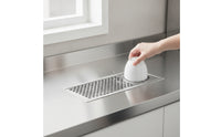 Cup Washer with Drain piping 304 Stainless Steel Embedded Cup Washer Quick Drainage Glass Cleaner for Tea Shops