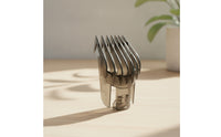 Transparent Clipper Comb with Length Markings Snap-on Guide Comb Attachment Compatible Replacement Clipper Guard Adjustable for Men, Barbers, Home, Barbershop