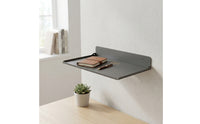 Space-Saving Foldable Wall Shelf Small Wall Mounted Folding Tray Sturdy Drop Box Shelf with Handle Sturdy for Entryway, Kitchen