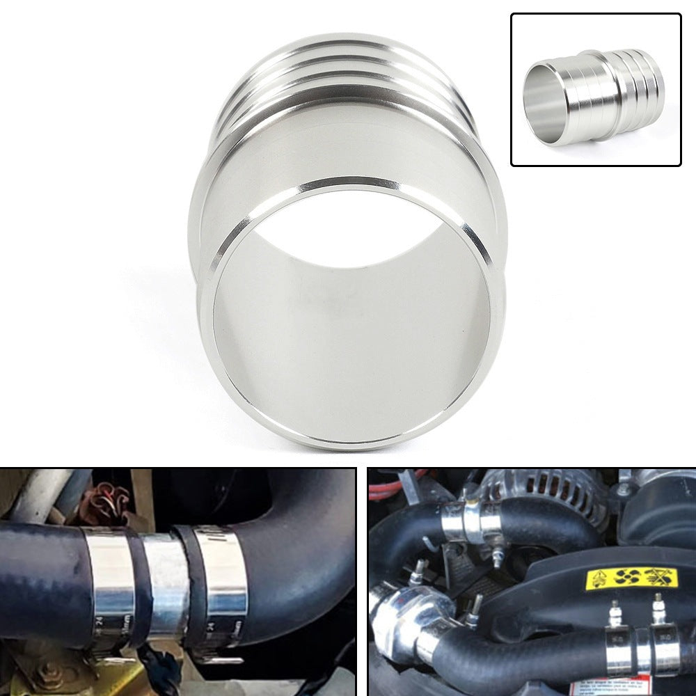 Aluminum Radiator Coolant Hose Adapter 1-1/2 to 1-1/2 Steam Port Connection