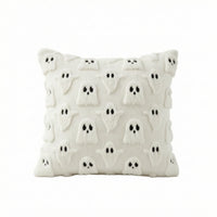 Throw Pillow Cover Embroidered Decorative Pillow Cover Pillowcase Square Vibrant for Sofa, Living Room