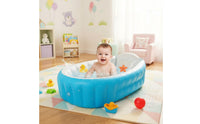 Thickened Inflatable Baby Bathtub Large Size Baby Soaking Tub Easy to Inflate Child Care Lightweight for Newborns