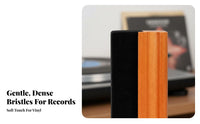 Vinyl Cleaning Kit Anti-Static LP Vinyl Brush and Fluid Kit for DJs