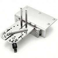 Jewelry Work Clamp Multifunction Bench-Mounted Clamp with Support Rods Jeweler's Vise Stainless Steel Jewelry Vise Aluminum