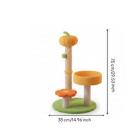 Cat Tree with Hanging Toys Sisal-Wrapped Cat Tree with Soft Perches Indoor