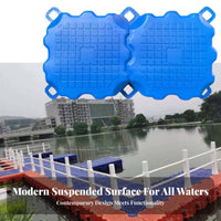 Water Scooter Dock Pontoon Long-Lasting Polyethylene Buoyant Dock Buoy Interchangeable Buoyant Block High Buoyancy Plastic