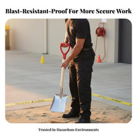Fire-Resistant-Resistant Fire Anti Non-Sparking Resistant Metal Fire Bucket for Firefighters, Emergency Situations, Warehouses