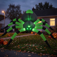 Outdoor Halloween Inflatable Arachnid Large Giant Inflatable Arachnid Scary Yard Decoration Sturdy for Lawn