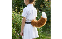 Faux Fiber Canine Ears and Tail Set Soft Canine Ears and Tail Soft Accessory Furry for Cosplayers