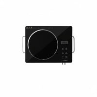 High Power 3500W Electric Ceramic Cooktop Adjustable Temperature Control Infrared Cooktop Overheat Protection for Students, Campers, Camping