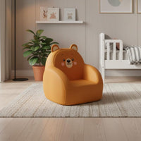 Learn-to-Sit Support Upholstered child's Armchair Soft and Cushioned child's Club Chair Padded Seat kids' Furniture Stable Design for Toddlers, Preschoolers, Parents, storytime Corner, Kindergarten, Nursery, Playroom