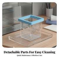 Guppy Breeder Container High Clearness Buoyant Breeder Box Fry Hatchery Unit Transparent Aquatic Habitat Fry Separator