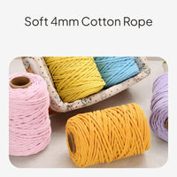 Colored Cotton Rope for Cat Tree DIY and Crafts