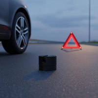 Reinforced Rubber Lifting Device Pad Shock Absorbing Lifting Device Lifting Pad Insulating Car Lift Block Universal Fit for Mechanics, Garage