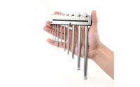 Metal Hex Key Pegboard Mount Wall Mounted Allen Wrench Organizer Easy Reach Allen Wrench Rack Space Saving for Woodworkers