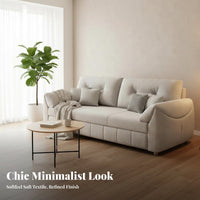Pull-Extendable Sofa Bed versatileUse Pull-Extendable Loveseat Bed Space-Saving Transformable Couch for Apartment Dwellers, Homeowners