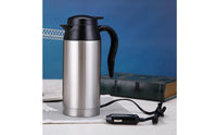 Electric Heating Cup with Sleeve Portable Car Heating Mug BPA Car Kettle for Commuters