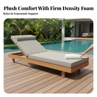 Chinese design 4-Piece Conversation Set Weather-Resistant Outdoor Furniture sturdy Wood Frame Patio Seating Thick seat pads for Villa Owners, Garden Lovers, Courtyard, Backyard, waterfront, Porch