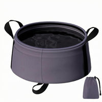 Collapsible Basin Carry Handles Folding Basin Household Container Space-Saving Easy to Clean