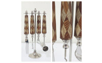 Bar Utensil Display Stand Decorative Standing Bartender Tool Holder Freestanding Bartender Tool Holder Stand for Drinks Corner