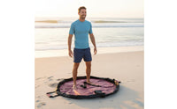 Portable Waterproof Changing Mat Bag Wet Clothes Storage Water Sports Changing Mat Bag 2-in-1 Foldable for Surfing, Diving, Swimming