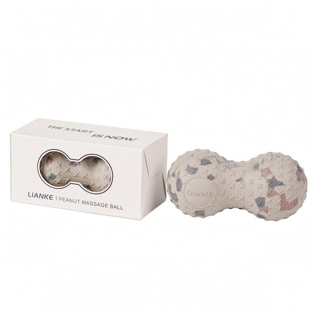 3D Dot Peanut Massage Ball Compact Textured Massage Ball Muscle Relaxation Body Relaxer