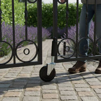 Telescoping Spring-Loaded Gate Caster Heavy-Duty Gate Caster with Spring Long-Lasting Hardware Ergonomic for Homeowners, Farmers