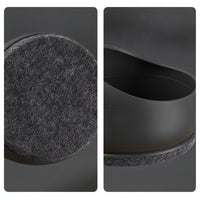 4 Pieces Noise-Reducing Chair Wheel Cover with Felt Bottom Tooleffortless Caster Wheel Protector with Felt Long-Lasting Caster Cover Elastic for Telecommuter Workers