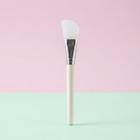 Facial Brush with Long Handle Skincare for DIY Treatment, Mud Clay Makeup for Applying Lotions, Easy Clean Design