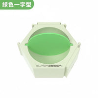 Hide and Seek Modular Hex Feline Toy Mental Stimulation Interactive Feline Feeder Toy Boredom Breaker Independent Play