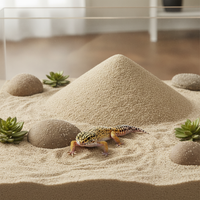 Reptile Desert Calcium Sand Substrate for Lizards and Geckos, Terrarium Decor