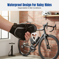 Bike Rear Light, Heart & Ring Shape, Brake Light, Waterproof, Type-C Rechargeable, Cycling Gear for Trail and Street