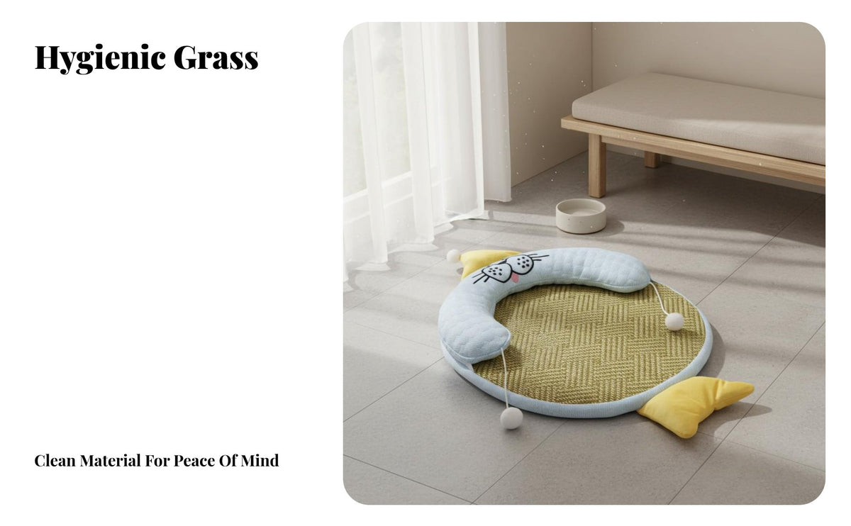 Pet Cooling Mat Soft and Comfortable Breathable Seasonal Pet Sleeping Pad for Kittens, Dogs, Hot Weather
