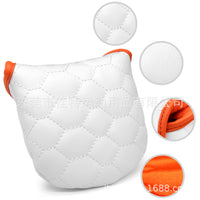 Golf Putter Headcover with Half-Round Mallet Design