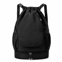 Drawstring Backpack Everyday Use Multi-Pocket Drawstring Backpack Cinch Pack Outdoor Sports