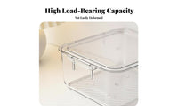 Clear Lidded Box Transparent View Clear Lidded Container Dustproof Lid