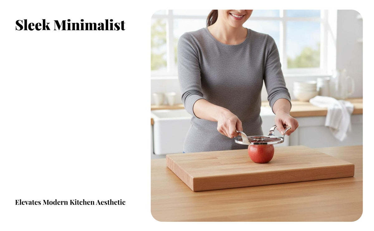 Apple Splitter and Corer Apple Splitter Corer Multi-Functional Stainless Steel Fruit Cutter for Snack Making, Pastry Making