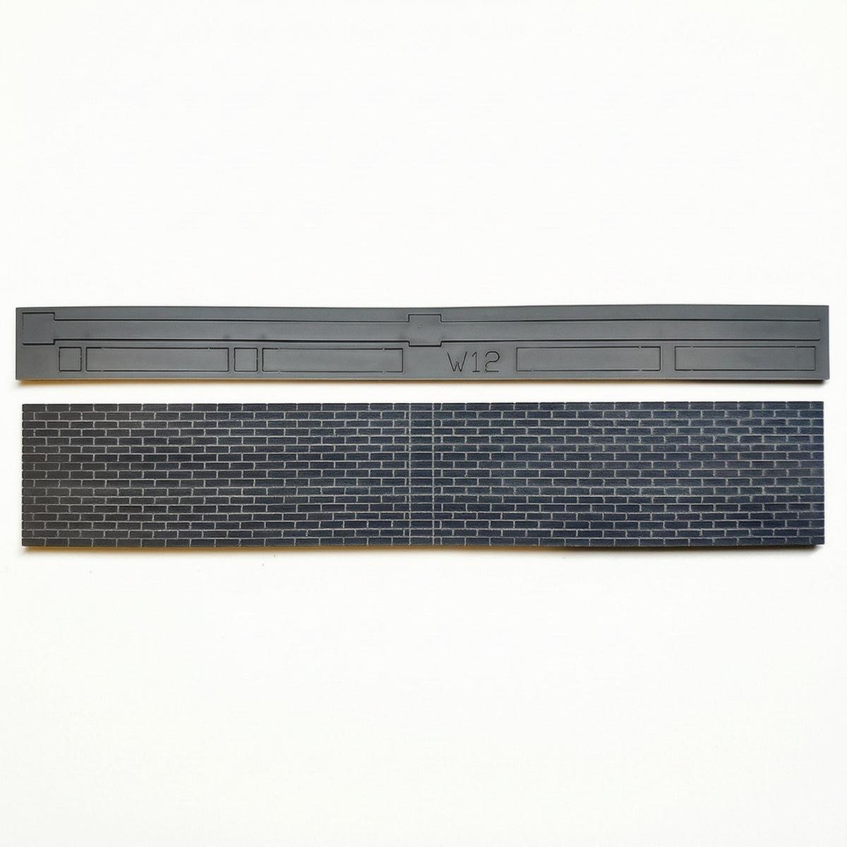 HO Scale Brick Wall Panel 1:87 Model Railway Wall Rectangular for Hobbyists