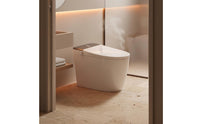Single Piece Smart Toilet Sterilization Voice Control Toilet Night Light Built-in Reservoir