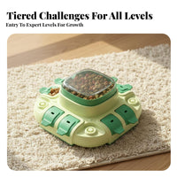Boredom Breaker Interactive Dog Brain Teaser Toy Adjustable Difficulty Levels Dog Brain Teaser Toy 3 in 1 Function for Dogs, Cats, Playtime