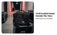 Oxford Cloth Black Drum Pedal Bag Detachable Shoulder Strap Padded Drum Pedal Case Zippered